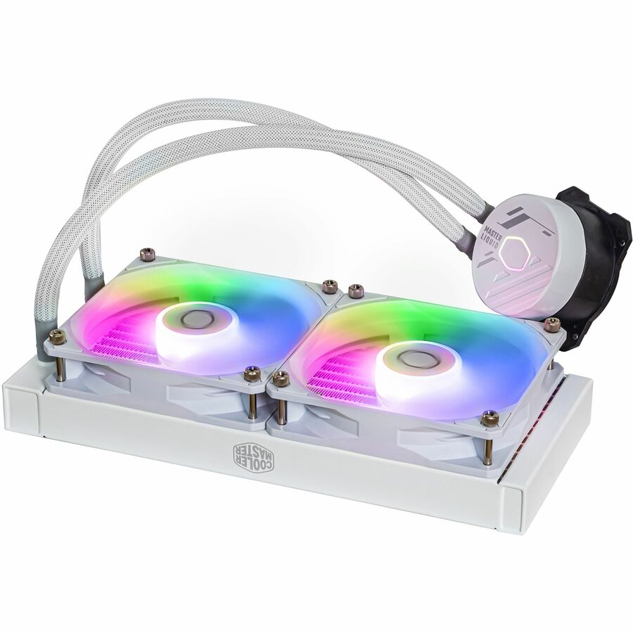 Cooler Master MasterLiquid 240L Core ARGB Cooling Fan/Radiator/Pump — MLW-D24M-A18PZ-RW