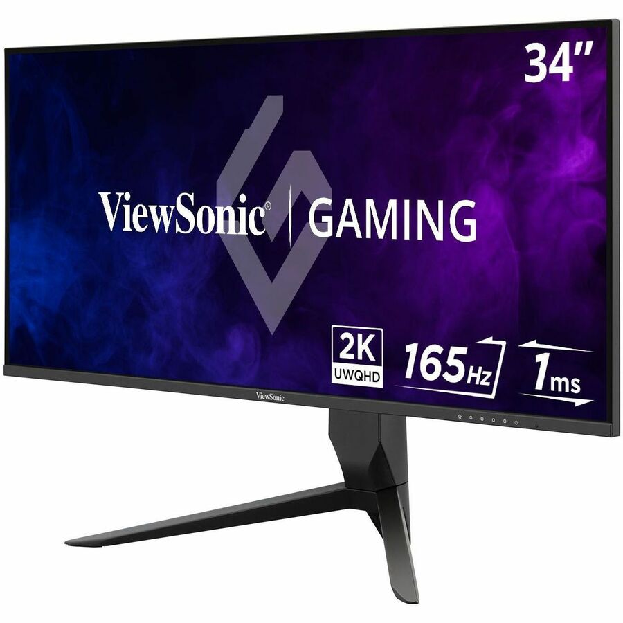 ViewSonic VX3418-2K 34" 21:9 1440p 1ms 165Hz Gaming Monitor with FreeSync Premium, Eye Care, HDMI, DisplayPort and USB — VX3418-2K