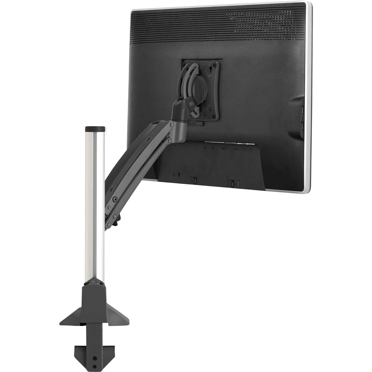 Chief Kontour Dynamic Column Single Arm Desk Mount - Single Monitor - Black — K1C110B
