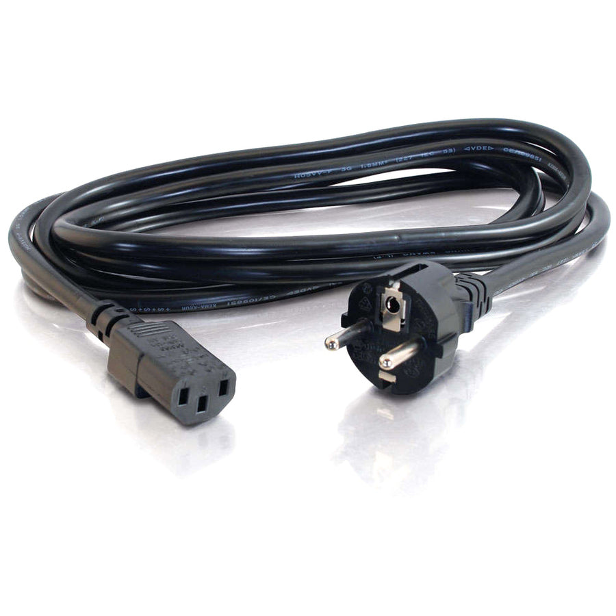 C2G 2.5m 14 AWG European Power Cord (CEE7/7 to IEC320C13) — 03138