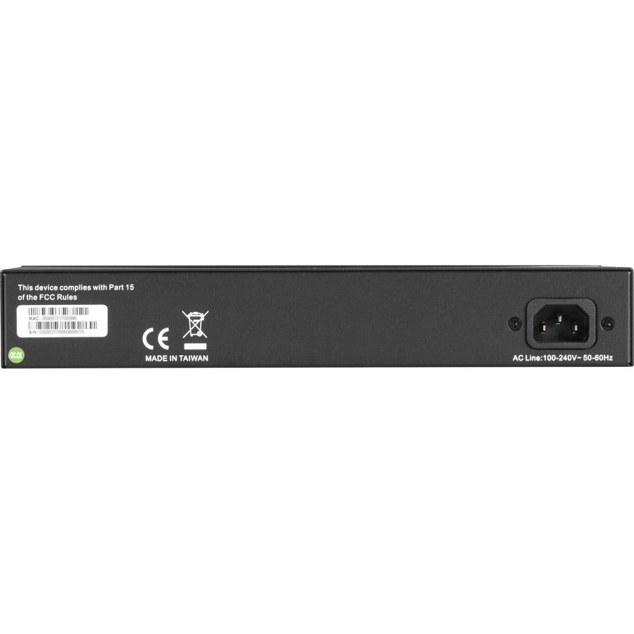 Black Box Gigabit Ethernet Managed Switch - (24) RJ-45, (2) SFP — LGB2126A