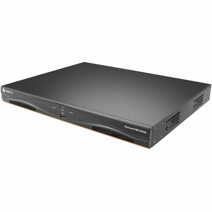 Vertiv Avocent MPU KVM Switch | 32 port | 4 Digital Path | Dual AC Power TAA — MPU4032DAC-400