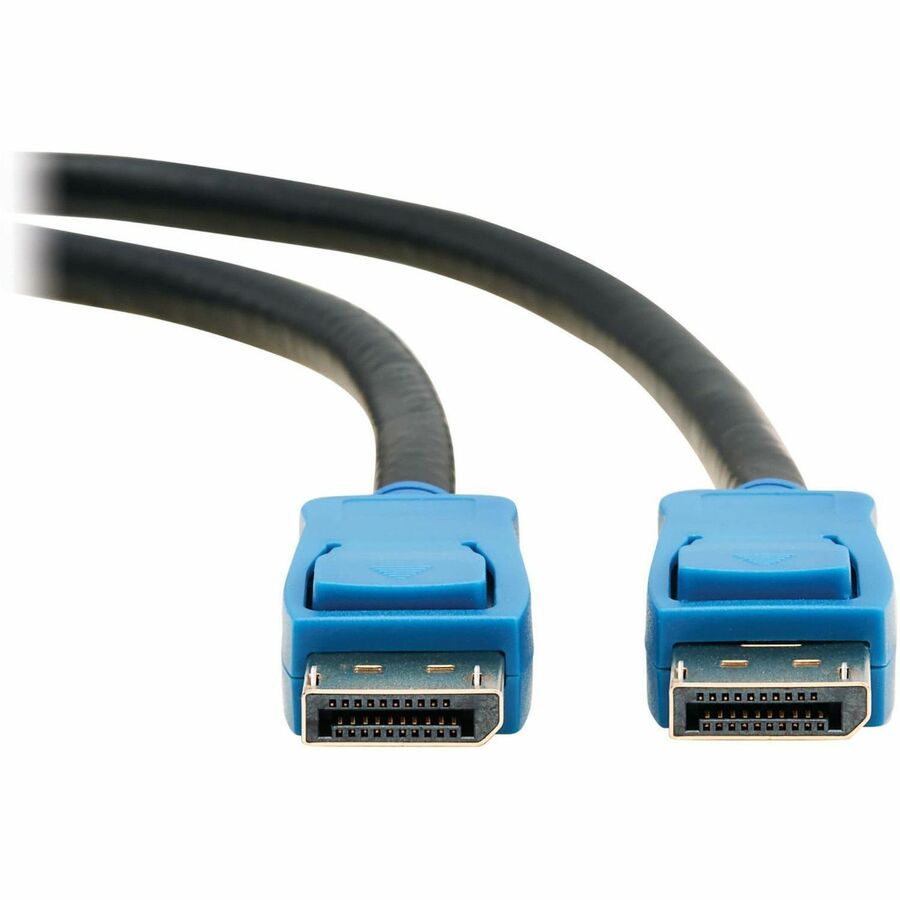 Eaton Tripp Lite Series DisplayPort Cable with Latching Connectors (M/M), 8K 60 Hz, HDR, HBR3, 4:4:4, HDCP 2.2, 15 ft. (4.6 m), Black — P580-015-8K6