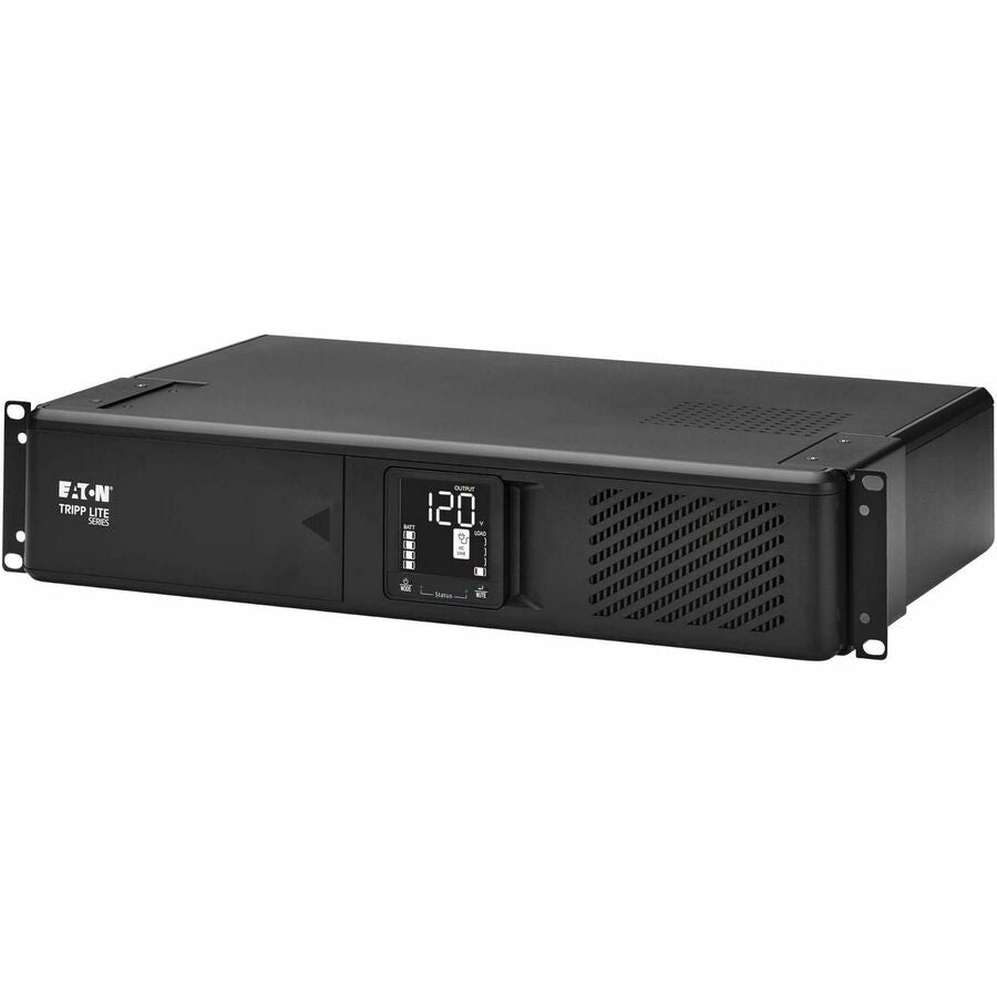 Eaton Tripp Lite Series 1440VA 1050W 120V Line-Interactive Cloud-Connected UPS with Remote Monitoring - 10 NEMA 5-15R Outlets (Surge and Battery Backup), Extended Run, LCD, 5-15P Plug, 2U Rack/Tower — SMART1500LCDXNC