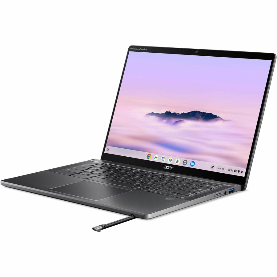 Acer Chromebook Plus Spin 714 CPE794-1N CPE794-1N-56FV 14" Touchscreen Convertible 2 in 1 Chromebook - WUXGA - Intel Core Ultra 5 125U - 16 GB - 256 GB SSD - English (US) Keyboard - Iron — NX.JHLAA.001