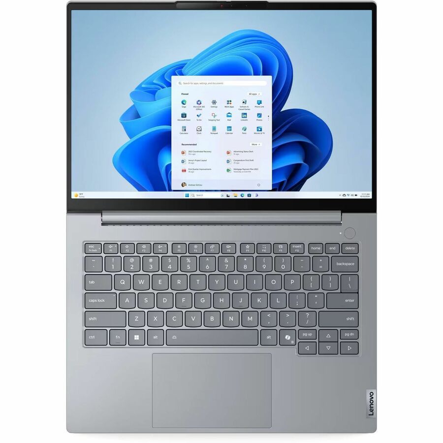 Lenovo ThinkBook 14 G8 IAL 21SJ008SUS 14" Notebook - WUXGA - Intel Core Ultra 5 225U - 16 GB - 512 GB SSD - English Keyboard - Arctic Gray — 21SJ008SUS