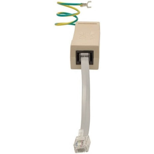 Eaton Tripp Lite Series DataShield In-Line Surge Protector for Network and Phone Lines, 2-Line RJ11/RJ45 — DTEL2