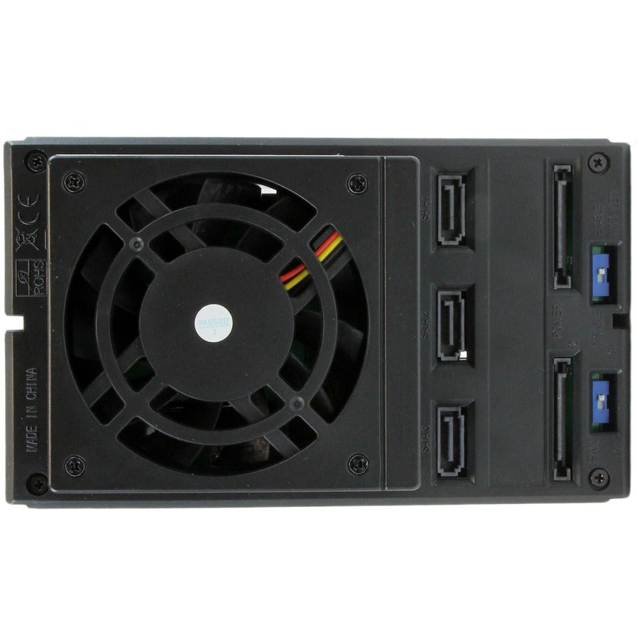StarTech.com 3 Bay Aluminum Trayless Hot Swap Mobile Rack Backplane for 3.5in SAS II/SATA III - 6 Gbps HDD — HSB3SATSASBA