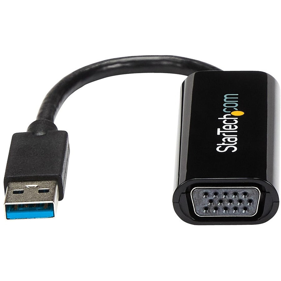 StarTech.com USB 3.0 to VGA Adapter, USB to VGA Monitor Converter for Windows, Slim (no support for macOS/ChromeOS/Linux) - TAA — USB32VGAES