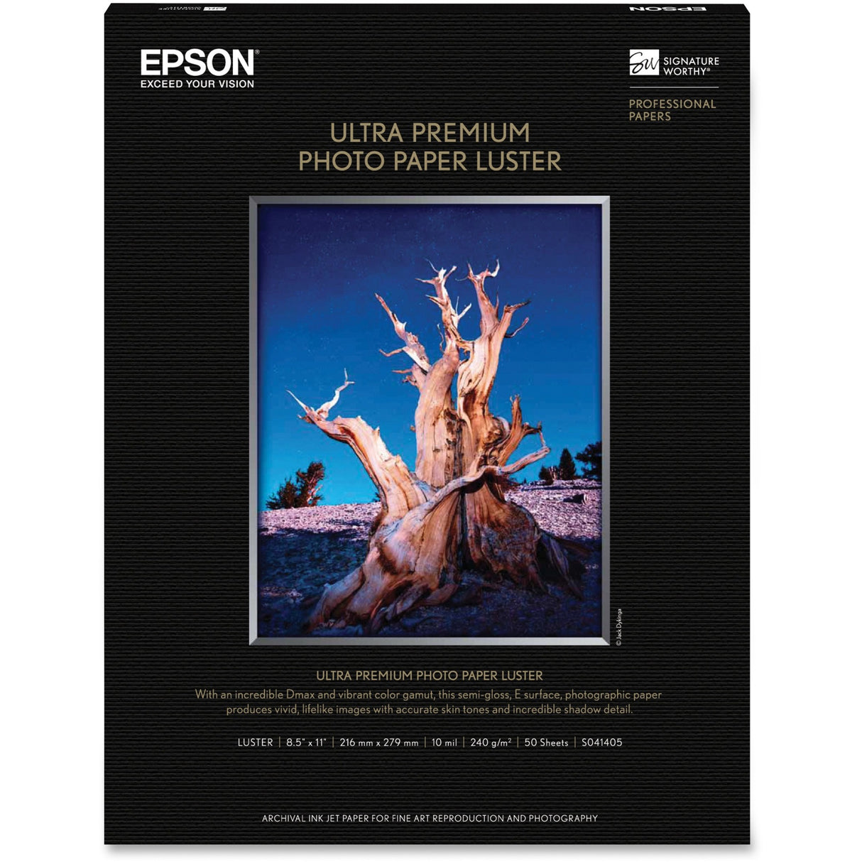 Epson Ultra Premium Luster Photo Paper — S041405