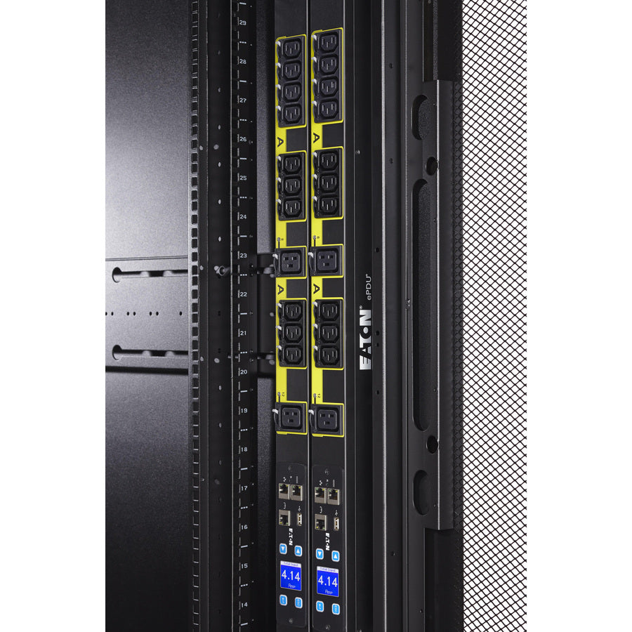 Eaton Managed rack PDU, 0U, L6-30P input, 5.76 kW max, 200-240V, 24A, 10 ft cord, Single-phase — EMA107-10