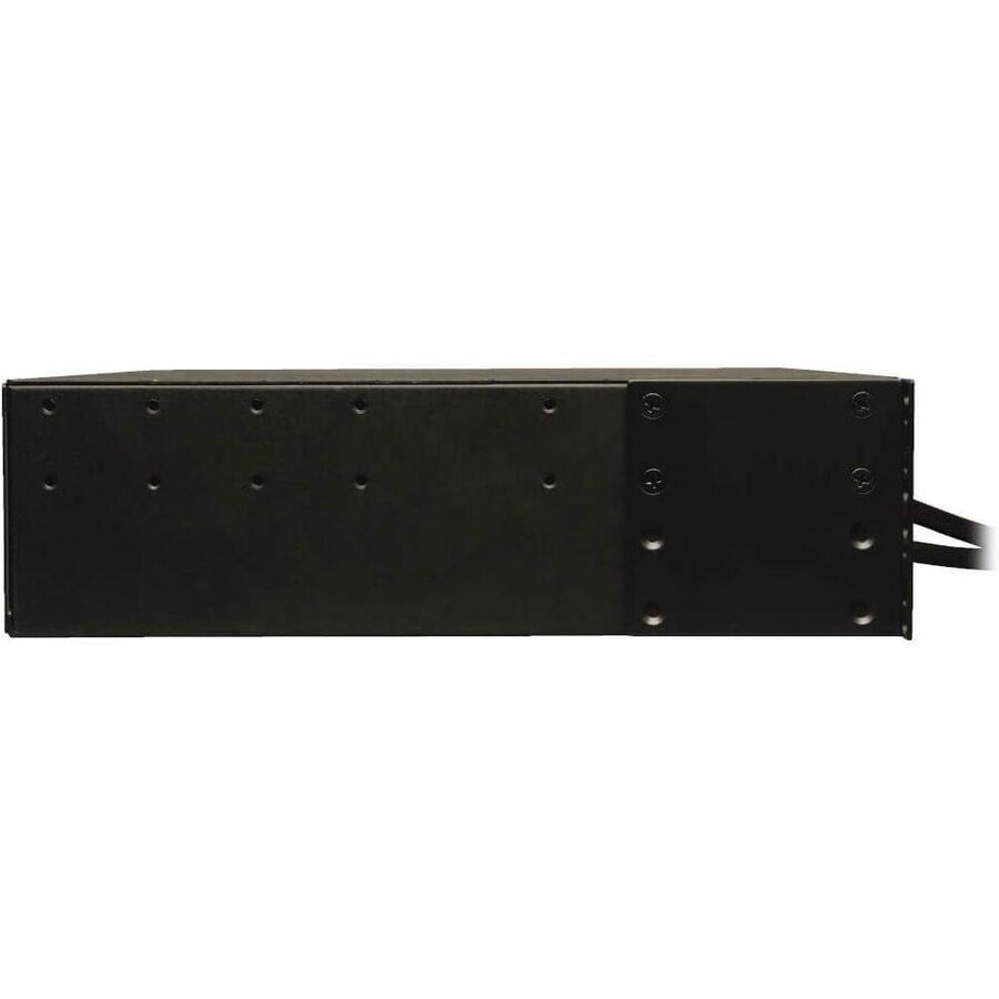 Eaton Tripp Lite Series 2.9kW Single-Phase Switched Automatic Transfer Switch PDU, 2 120V L5-30P Inputs, 24 5-15/20R & 1 L5-30R Outputs, 2U, TAA — PDUMH30ATNET