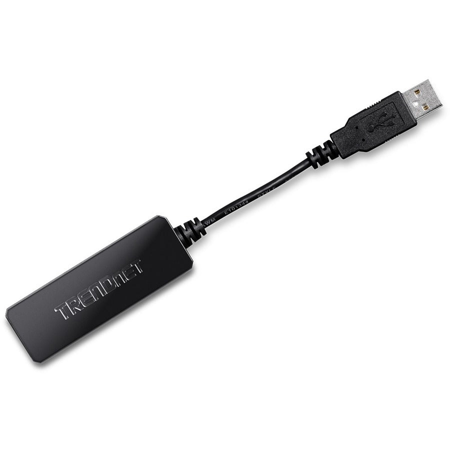 TRENDnet USB 2.0 to Fast Ethernet Adapter, Supports Windows And Mac OS, ASIX AX88772A Chipset, Backwards Compatible With USB 1.0 And 1.0, Full Duplex 200 Mbps Ethernet Speeds, Black, TU2-ET100