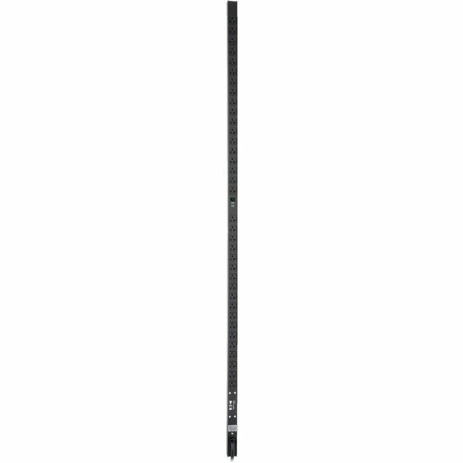 Eaton Tripp Lite Series 2kW Single-Phase Local Metered PDU, 100-127V Outlets (36 5-15/20R), L5-20P/5-20P adapter, 0U Vertical, 72-in. — PDUMV20-72