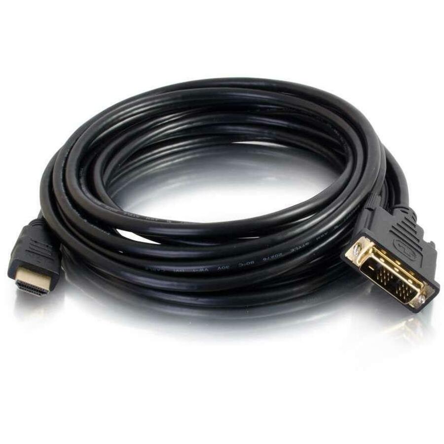 C2G 5m (16ft) HDMI to DVI Cable - HDMI to DVI-D Adapter Cable - 1080p - M/M — 42518