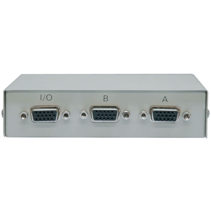 Eaton Tripp Lite Series 2-Port Manual VGA/SVGA Video Switch (3x HD15F) — B112-002-R