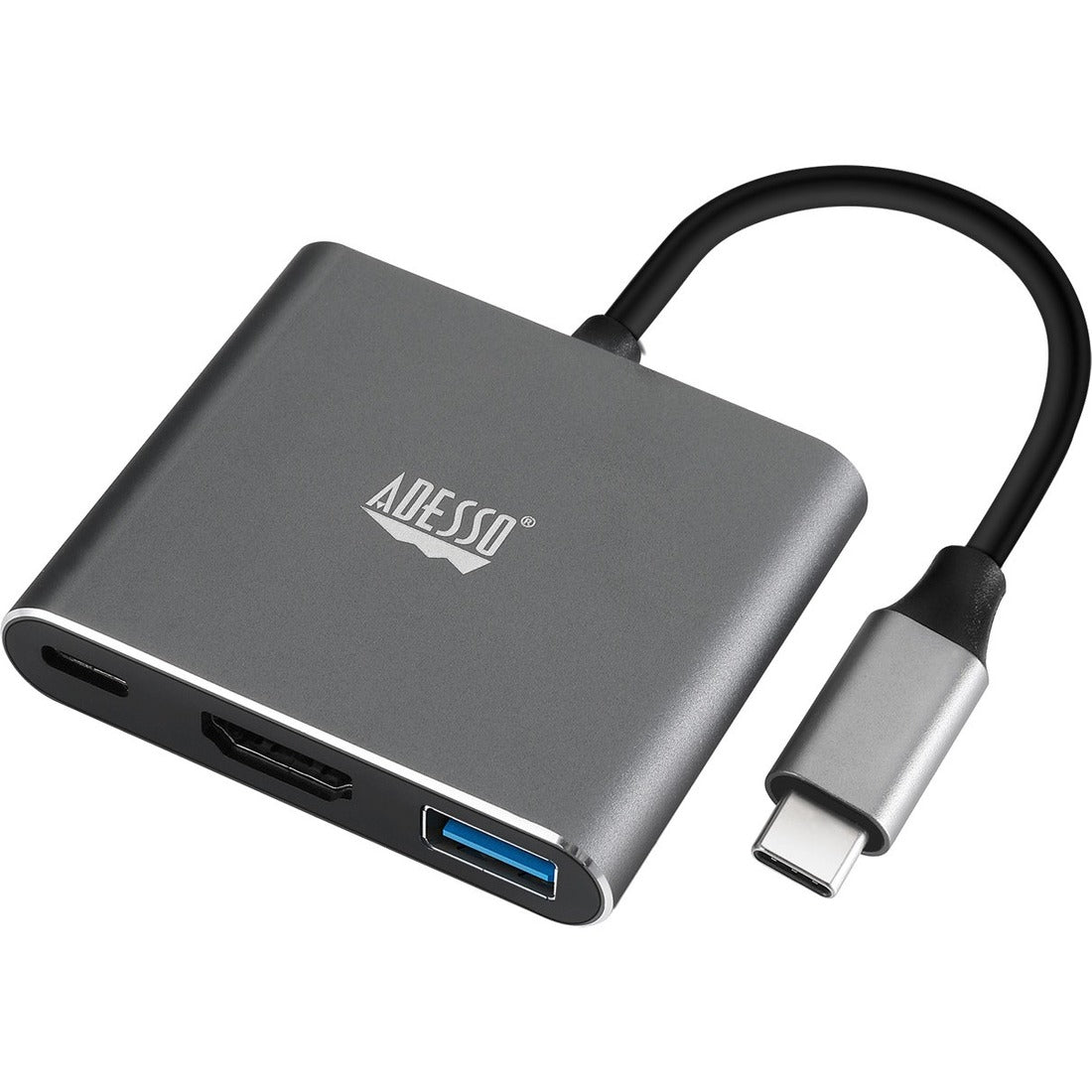 Adesso 3-IN-1 USB-C Multi-Port Docking Station (TAA Compliant) — AUH-4010
