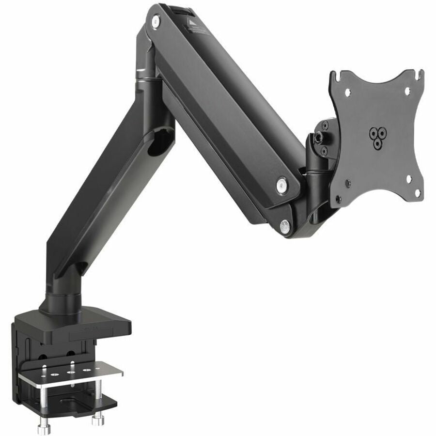 Single Monitor Heavy-Duty Premium Gas Spring Desk Mount - 17" to 43" , VESA 75x75, 100x100, 200x200mm — CE-MT2Z11-S1