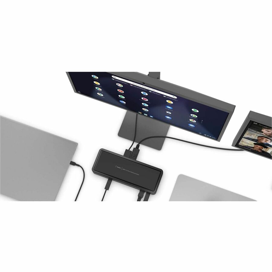Belkin Universal USB-C Triple Display Laptop Docking Station - Chrome OS & Windows - 85W — INC003TTBK