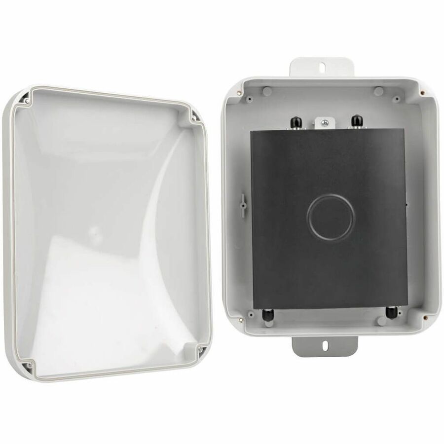 Eaton Wireless Access Point Enclosure - NEMA 4, Surface-Mount, PC Construction, 13 x 9 in. — EN1309N4