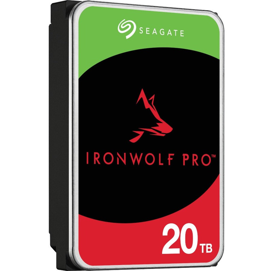 Seagate IronWolf Pro ST20000NT001 20 TB Hard Drive - 3.5" Internal - SATA (SATA/600) - Conventional Magnetic Recording (CMR) Method — ST20000NT001