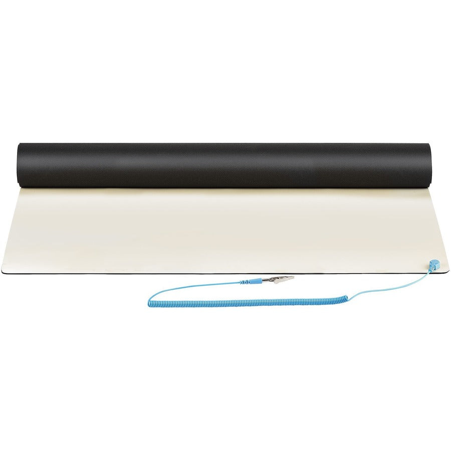 StarTech.com 23x47in Anti Static Mat, ESD Mat for Electronics Repair on Table or Desk, Flexible Work Pad, Detachable Grounding Wire — LG-ANTI-STATIC-MAT