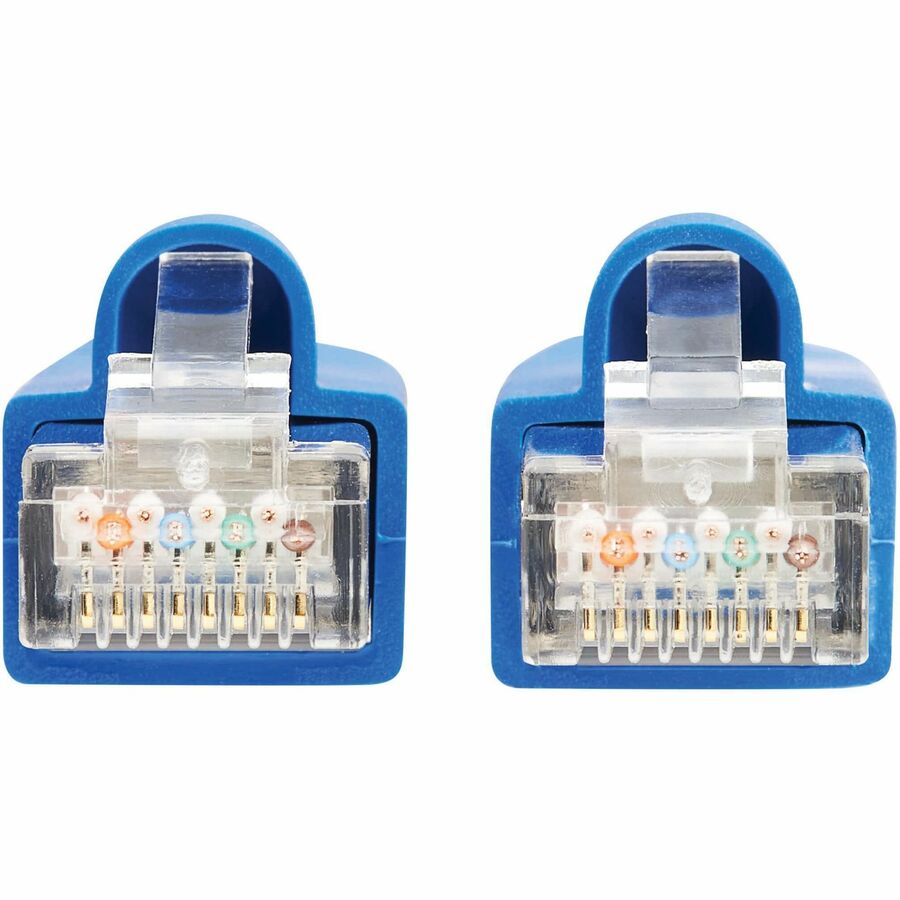 Eaton Tripp Lite Series Cat8 40G Snagless SSTP Ethernet Cable (RJ45 M/M), PoE, Blue, 6 ft. (1.8 m) — N272-F06-BL