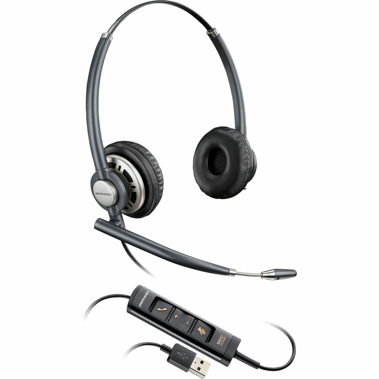 Poly EncorePro 725 USB-A Stereo Headset TAA — 783M6AA
