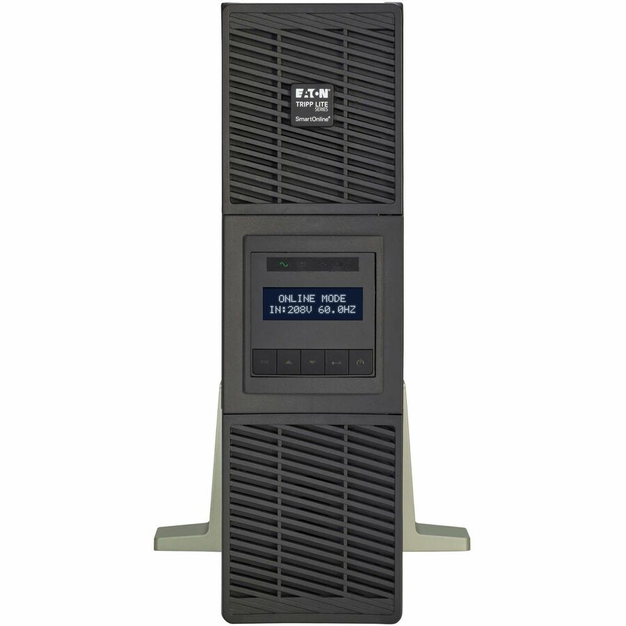 Eaton Tripp Lite Series SmartOnline 6000VA 5400W 208V Online Double-Conversion UPS - 2 L6-20R and 2 L6-30R Outlets, L6-30P Input, Network Card Included, Extended Run, 3U Rack/Tower — SU6000RT