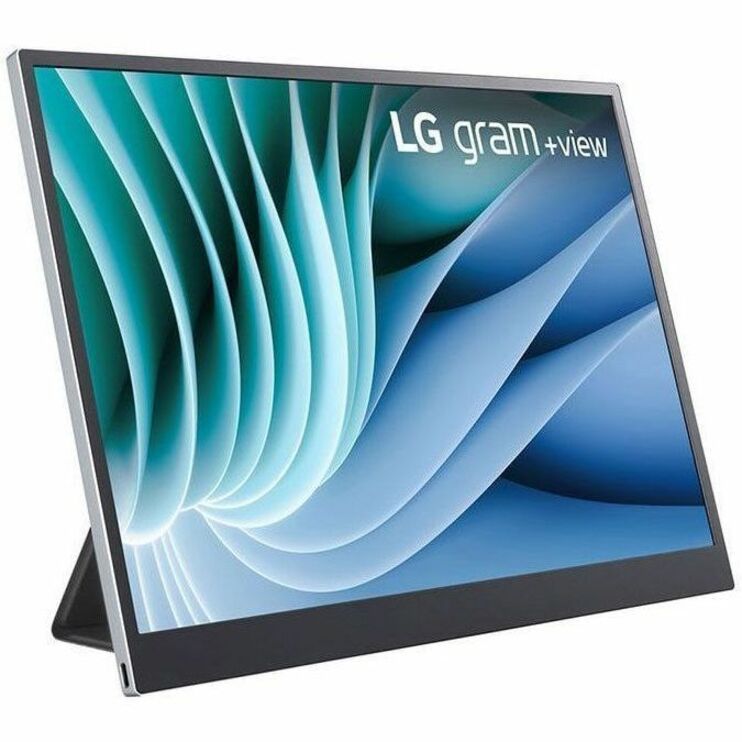 LG gram +view 16MR70.ASDU 16" Class WQXGA LCD Monitor - Silver — 16MR70.ASDU