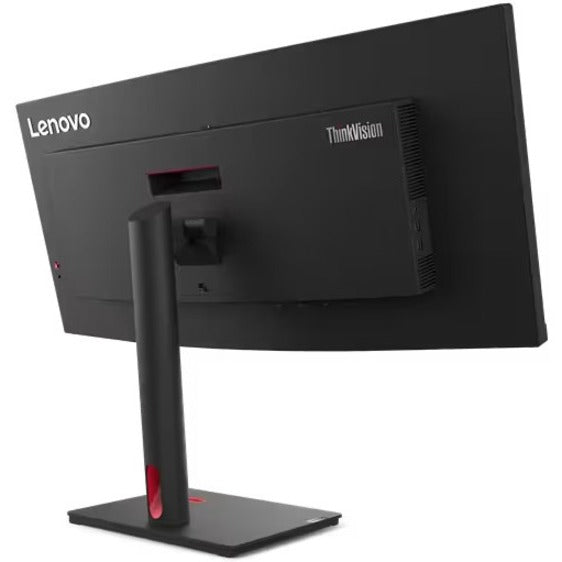 Lenovo ThinkVision T34w-30 34" Class UW-QHD Curved Screen LED Monitor - 21:9 - Raven Black — 63D4ZAR1US