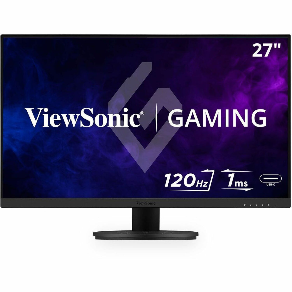 ViewSonic VX2716A 27 Inch 1080p 1ms 120Hz IPS Gaming Monitor with Eye Care, USB C, HDMI 1.4, and DisplayPort Inputs — VX2716A