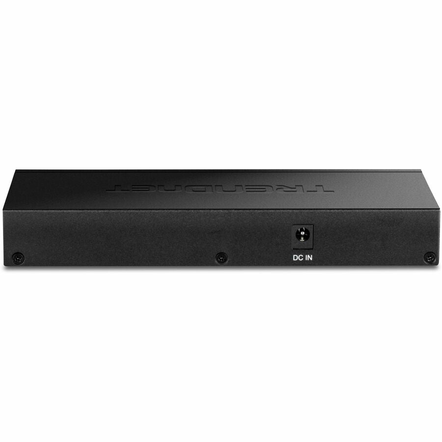 TRENDnet TEG-S51SFP, 5-Port Gigabit Compact Metal Desktop Switch with Gigabit SFP Slot, Fanless Design, Wall Mountable — TEG-S51SFP