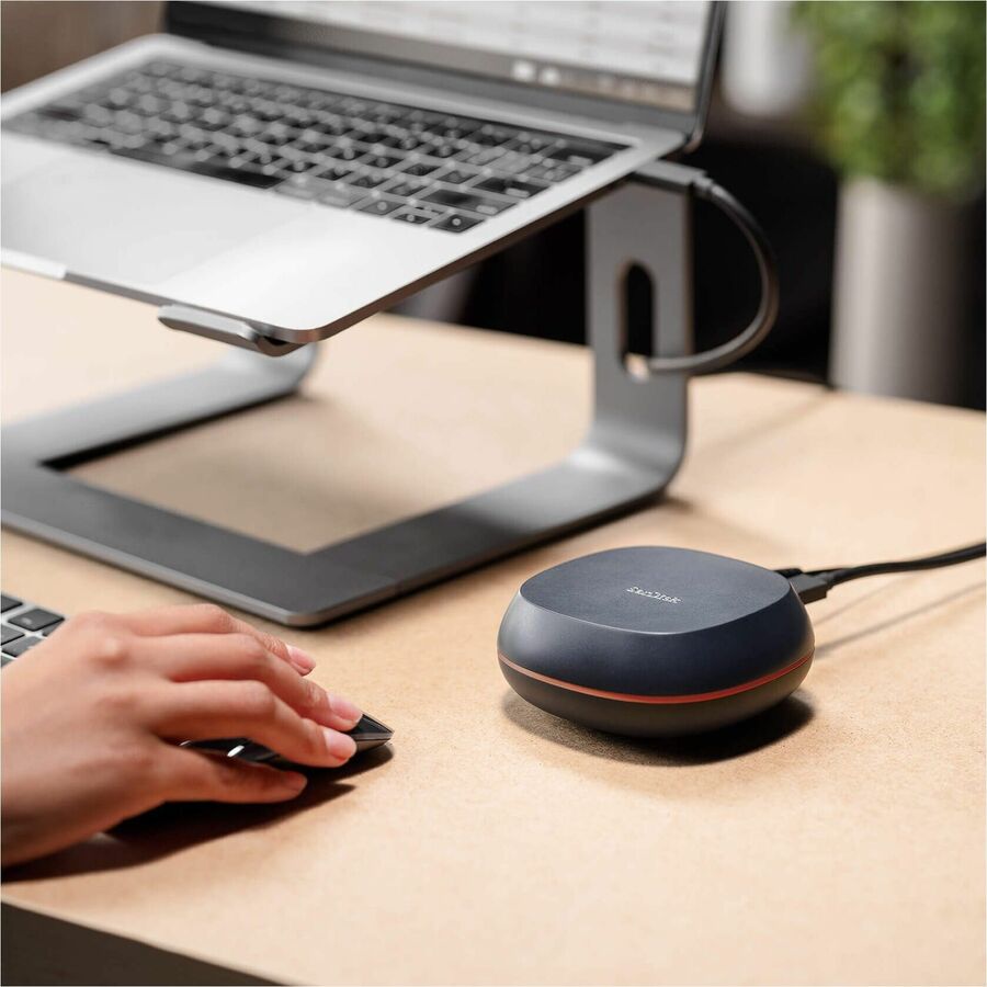 SanDisk Desk Drive SDSSDT40-8T00-NA25 8 TB Portable Solid State Drive - External — SDSSDT40-8T00-NA25
