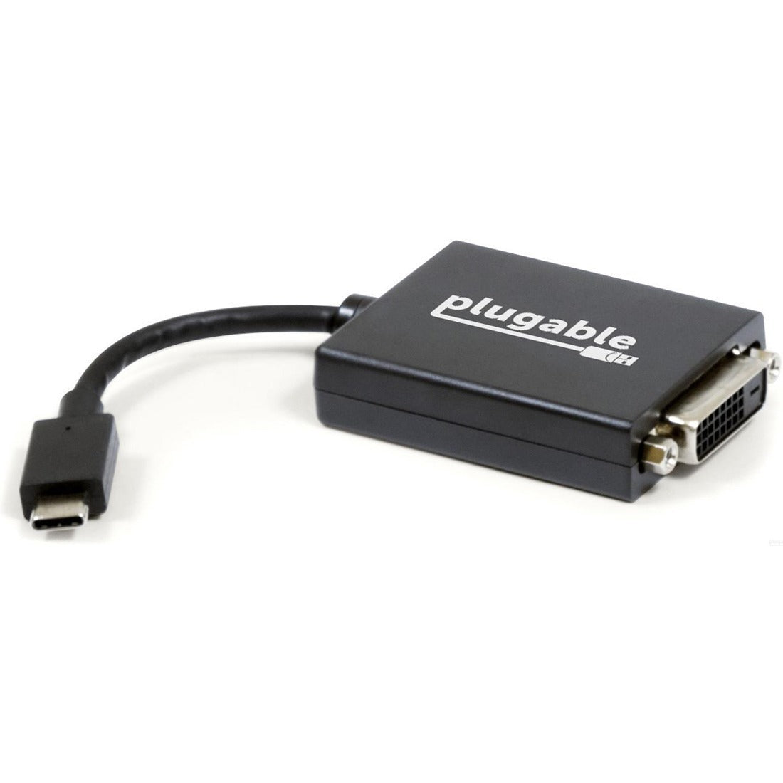 Plugable USB C to DVI Adapter - Connect Your USB-C Laptop to a DVI Display up to 1920x1200 — USBC-DVI