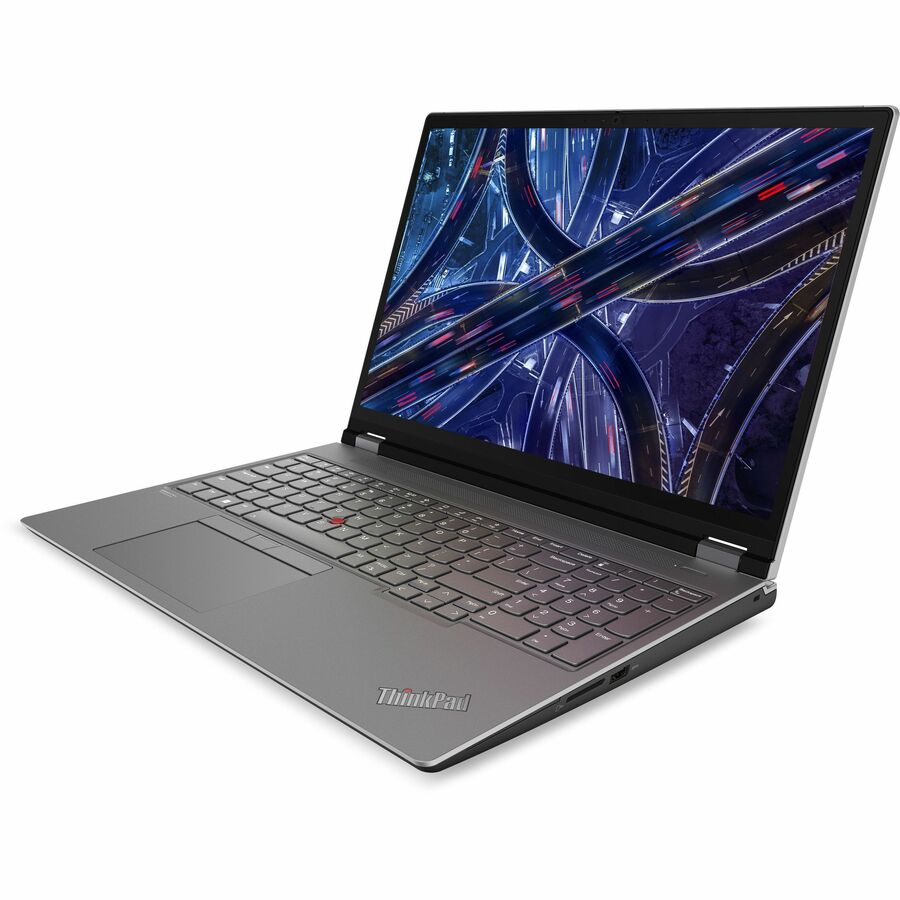 Lenovo ThinkPad P16 Gen 2 21FA005AUS 16" Mobile Workstation - WQXGA - Intel Core i7 14th Gen i7-14700HX - 32 GB - 1 TB SSD - English Keyboard - Storm Gray, Villi Black — 21FA005AUS