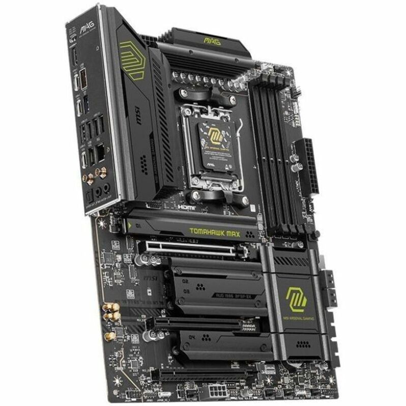 MSI MAG B850 TOMAHAWK MAX WIFI Gaming Desktop Motherboard - AMD B850 Chipset - Socket AM5 - ATX — B850TMAHAWKWIFIMAX