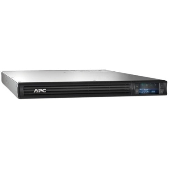 APC Smart-UPS, Line Interactive, 1500VA, Rackmount 1U, 230V, 4x IEC C13 outlets, SmartSlot, AVR, LCD — SMT1500RMI1U