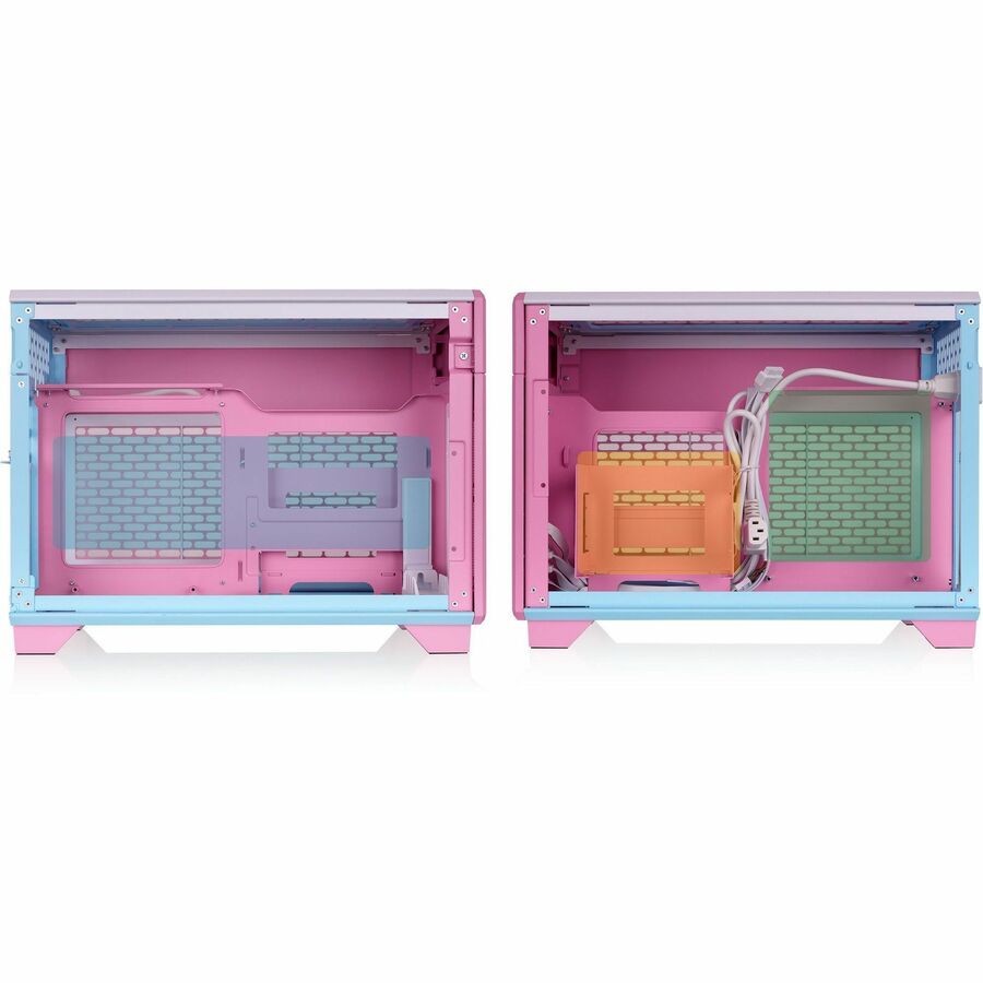 Thermaltake TR100 Bubble Pink Mini Tower Chassis — CA-11A-00SANN-00