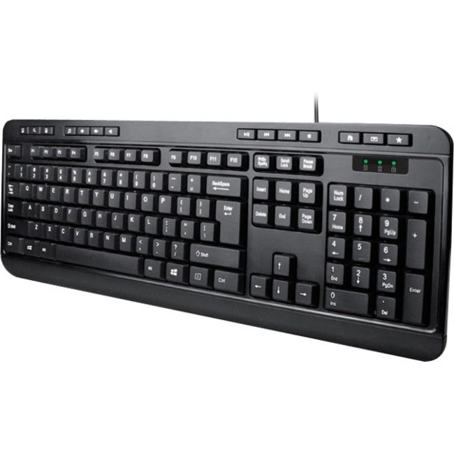 Adesso AKB-132 Multimedia Desktop Keyboard — AKB-132PB