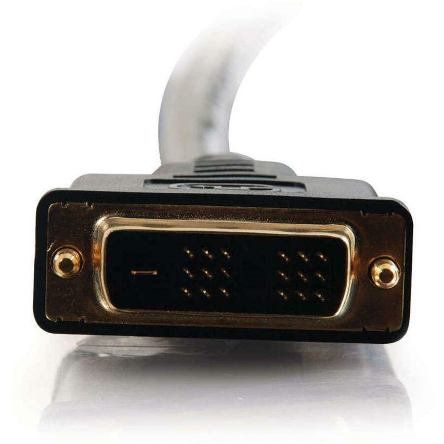 C2G 50ft Pro Series DVI-D Plenum M/M Single Link Digital Video Cable — 41203