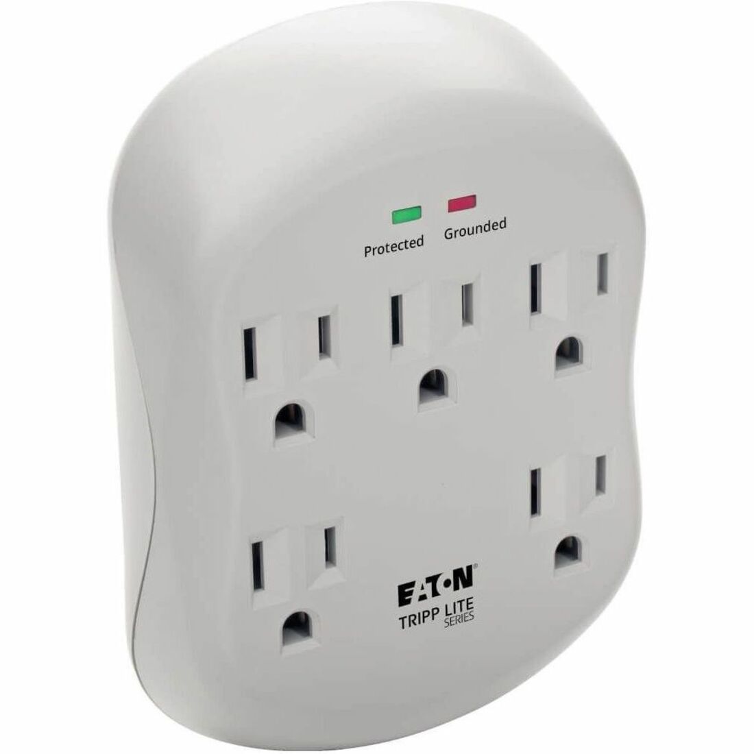 Eaton Tripp Lite Series Protect It! 5-Outlet Surge Protector, Direct Plug-In, 1080 Joules, 1-Line RJ11 Protection — SK5TEL-0