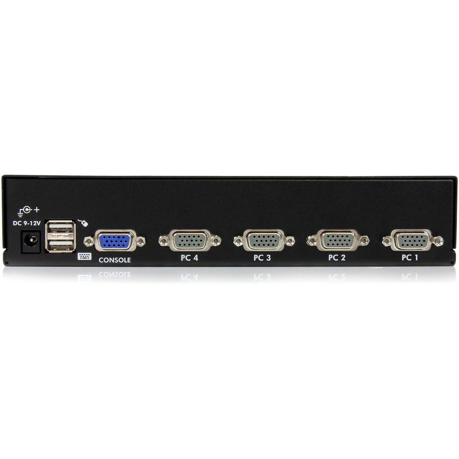 StarTech.com 4 Port 1U Rackmount USB KVM Switch with OSD — SV431DUSBU