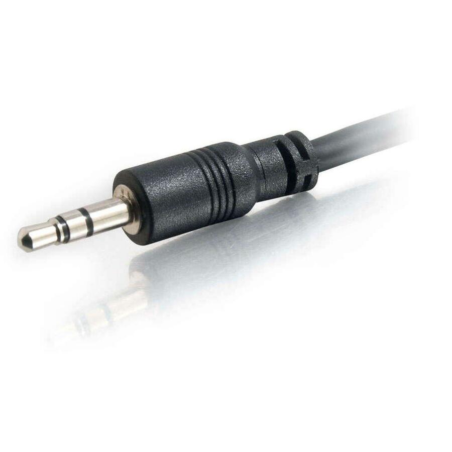 C2G 75ft 3.5mm Stereo Audio Cable With Low Profile Connectors M/M - In-Wall CMG-Rated — 40110