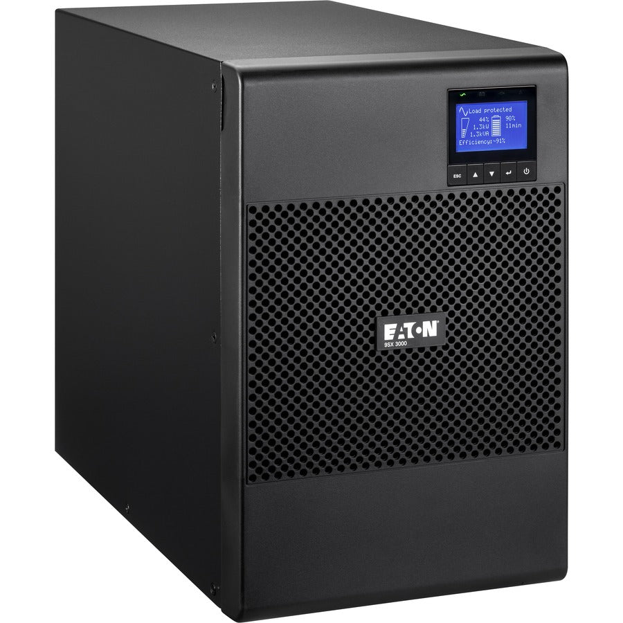 Eaton 9SX 3000VA 2700W 208V Online Double-Conversion UPS - 8 C13, 1 C19 Outlets, Cybersecure Network Card Option, Extended Run, Tower — 9SX3000G
