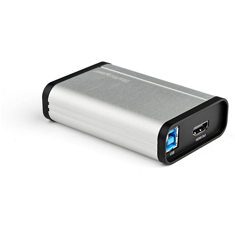 StarTech.com HDMI to USB C Video Capture Device UVC 1080p 60fps, External USB 3.0 HDMI Audio/Video Capture/Live Streaming/Recorder, TAA — UVCHDCAP