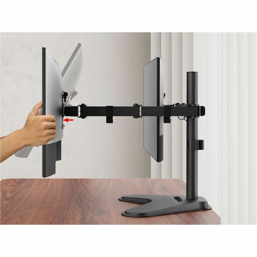 SIIG Articulated Freestanding Dual Monitor Desk Stand - 13"-32" — CE-MT1U12-S1