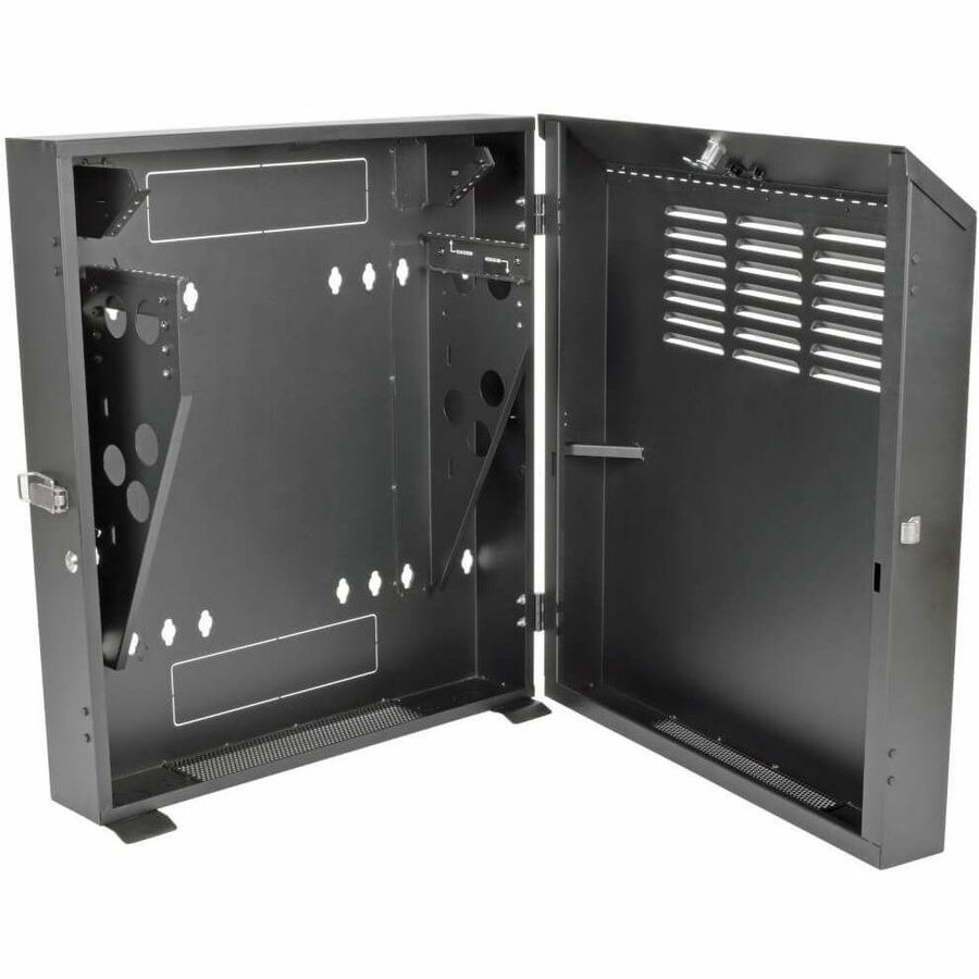 Eaton Tripp Lite Series SmartRack 4U Low-Profile Vertical-Mount Switch-Depth Wall-Mount Rack Enclosure Cabinet — SRWF4U