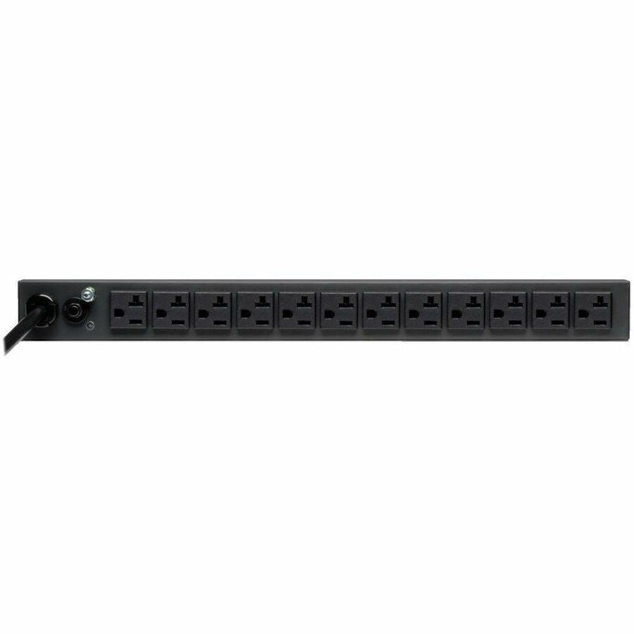 Eaton Tripp Lite Series 2.4kW Single-Phase 120V Basic PDU - 13 NEMA 5-15/20R Outlets, L5-20P Input, 6 ft. (1.83 m) Cord, 1U Rack-Mount — PDU1220T6