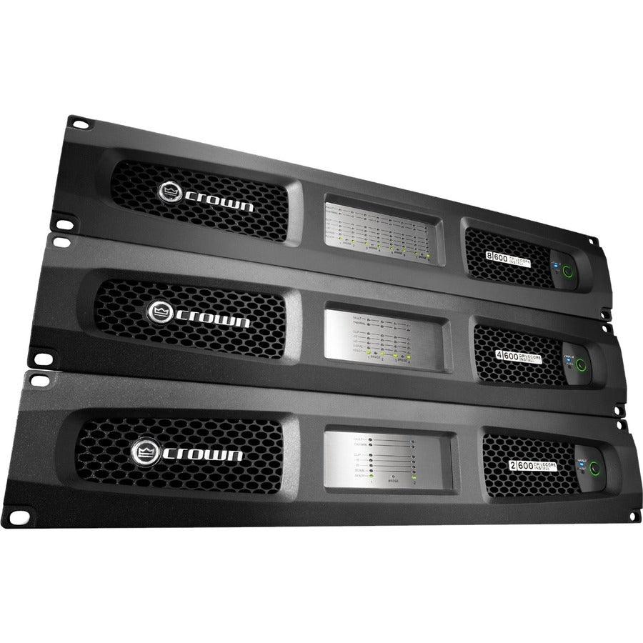 Crown DriveCore Install 8|600 Amplifier - 3600 W RMS - 8 Channel — DCI8X600-U-USFX